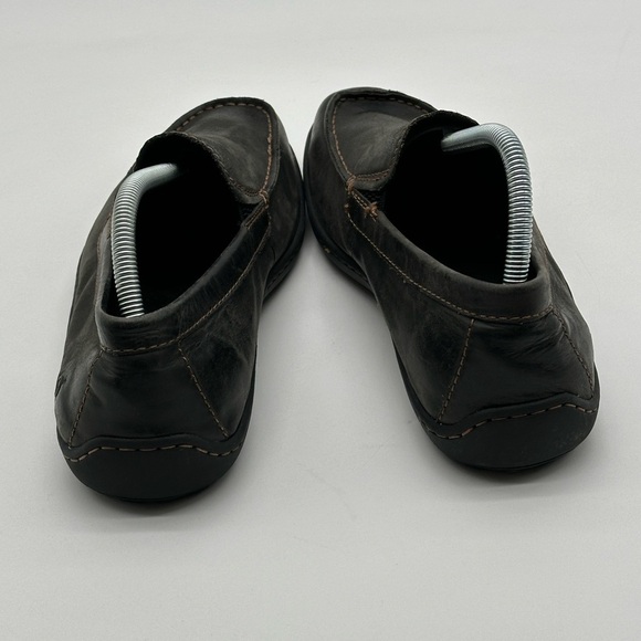 Mens Born Black Leather Shoes Loafers Slip-On Moccasin Moc Toe Size‎ 8.5 M main image 10